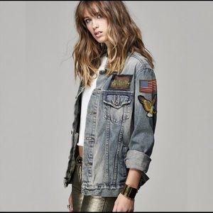 Trunk Ltd. Lynyrd Skynyrd Denim Jacket